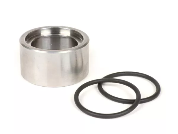 Flanc d'échappement -MR PARTS & STYLE- Vespa PX80, PX125, PX150, TS, Sprint, Sprint Veloce, GT, GTR, Super, GL, VNA, VNB, VBA, VBB - pour être souder, avec joint torique