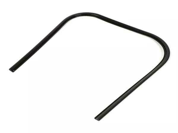 Leg shield beading -BGM ORIGINAL- Vespa PK S, PK S Lusso, PK SS, PK ETS - plastic - black