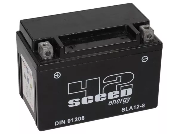 Batterij -Gel SCEED 42 Energy- SLA12-8 - 12V, 8Ah - 150x80x95mm
