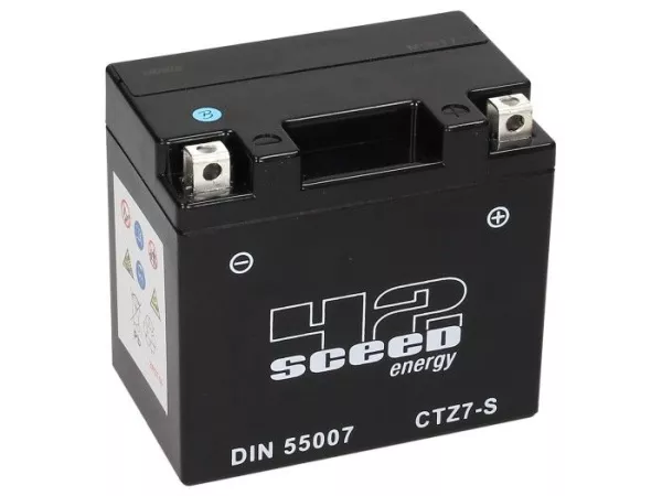 Battery -Gel SCEED 42 Energy- CTZ7-S - 12V, 6Ah - 113x70x105mm