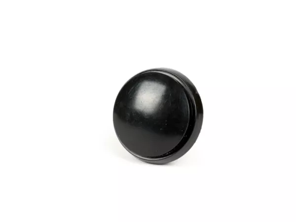 Cover for wheel nut / brake drum Ø=36mm -OEM QUALITY rear- Vespa PX (1984-), T5 125cc, Cosa - black