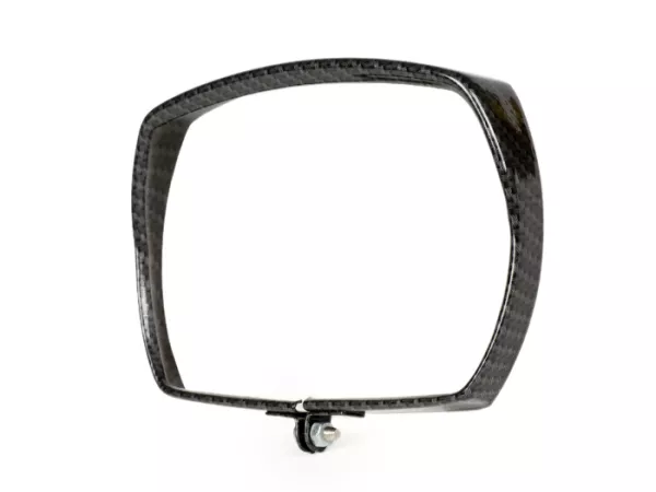 Headlamp rim -CIF carbon look, rectangular- Vespa V50 Special