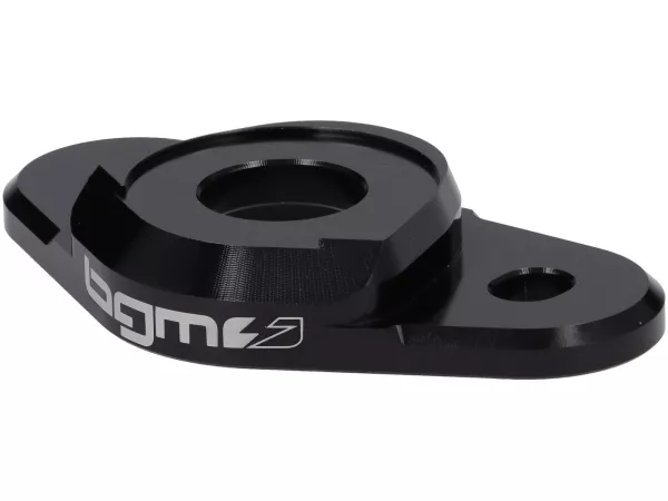 Soporte amortiguador horquilla/amortiguador superior BGM PRO 7mm rebaje, negro para Vespa GTS, GTV, GT, Sprint, Primavera, LX, S