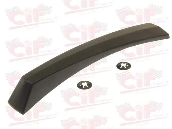 Mudguard nipple -CIF Black Edition- Vespa Rally200, TS125 (VNL3T), GT/GTR125 (from 127358), Sprint (from 172651), V50 Special - aluminum black