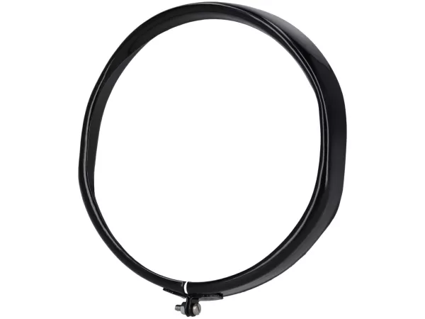 Anillo embellecedor de faro -CIF Carbone Look, Ø=115/120mm (cristal/exterior)- Vespa Vespa SS50 (V5SS1T), 50SR (V5SS2T), SS90 (V9SS1T), 90 Racer (V9SS2T), PV125 (VMA1T, VMA2T), ET3 VMB1T), Super (VNC1T/VBC1T)