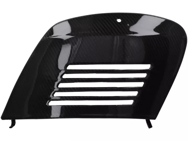 Sidoklaff höger – CARBON ITALY, äkta kolfiber – Vespa V50, PV, ET3