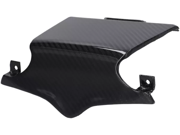 Heckverkleidung mitte -CARBON ITALY, Echtcarbon- Gilera Runner 50/125/180