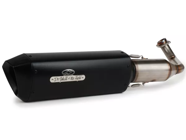 Exhaust DR. Jekill & Mr. Hyde, Forte Tetragon for Vespa GTS, GTS Super, GTV 310cc HPE (2024-)