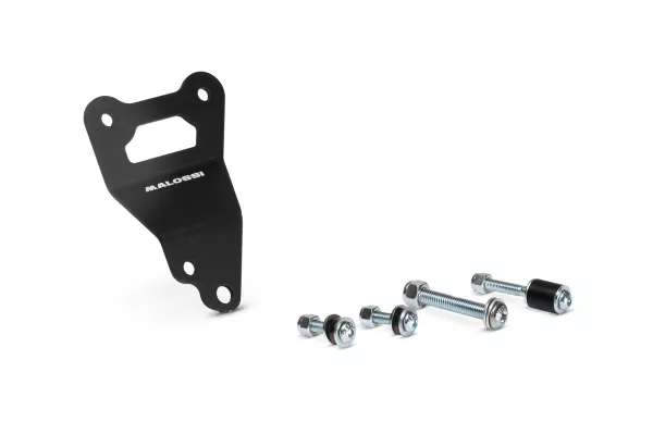 Aluminium beugel voor spatbord -MALOSSI- Italjet Dragster 300 ie - CNC - zwart