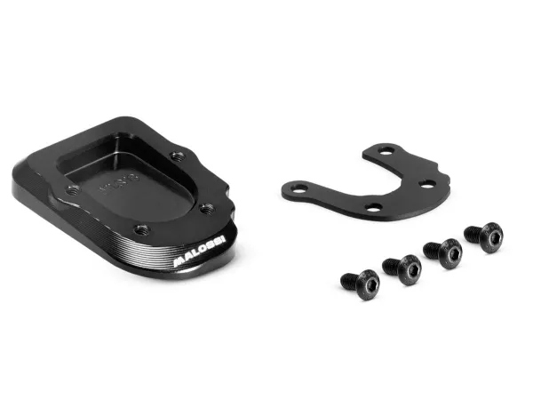 Pied de béquille latérale Malossi, noir pour Vespa GT, GT L, GTS 125-310, GTV 125-310