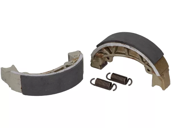 Brake shoes front -GALFER Ø=110x25mm (with slot in the anchor pin)- Piaggio Sfera50/80 (NSL1T/NS81T), Sfera75 - 1991-1995