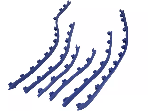 Footboard set Moto Nostra, dark blue for Vespa GT/GTL, GTS, GTS Super, GTV