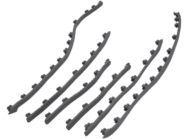 Tread strip set Moto Nostra, dark gray for Vespa GT/GTL, GTS, GTS Super, GTV