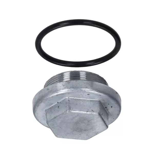 Tapa del filtro de aceite / tapón de vaciado de aceite incl. junta tórica -CALIDAD OEM- Piaggio 50-100 4T 2V / 3V / 4V, 125 4T pre Leader