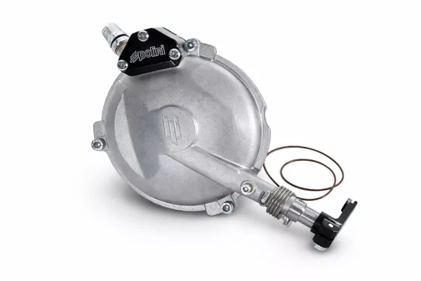 Penutup kopling -POLINI- Vespa PX, T5 125cc, Cosa, Rally, Sprint, TS125, GT125, GTR125