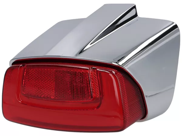 Bakljus Royal Alloy, krom för TG, JPS 125-300cc