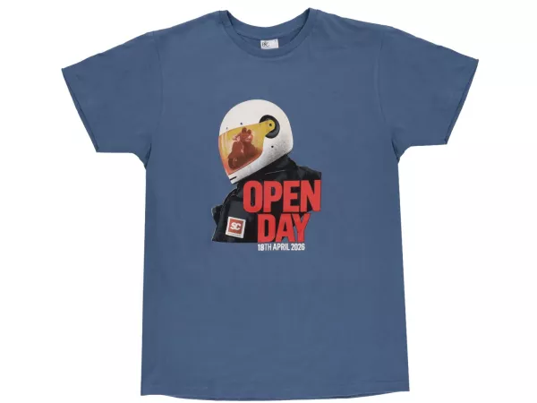 T-Shirt -SCOOTER CENTER- Open Day April 2026 - Stone Blue - XXL
