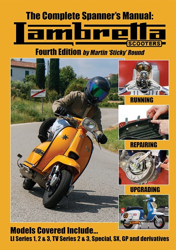 Libro -Complete Spanner's Manual Lambretta -Cuarta Edición- por Martin 'Sticky' Round