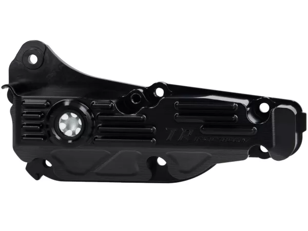 Oil pan TR Factory, CNC, black for Vespa GTS Super 125, GTS, GTS Super, GTV 300 HPE, Lambretta X300