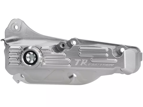 Oil pan TR Factory, CNC, golden for Vespa GTS Super 125, GTS, GTS Super, GTV 300 HPE, Lambretta X300
