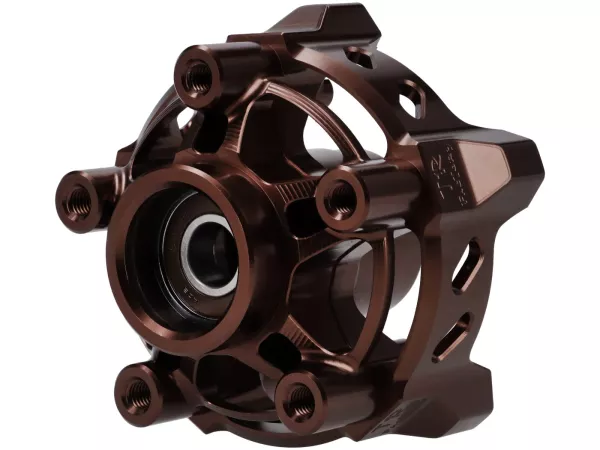 Radnabe TR Factory CNC, bronze für Vespa Primavera, Sprint 125-150ccm