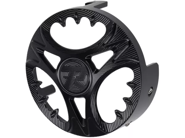 Cubre basculante silencioso TR Factory negro para Vespa Primavera, Sprint 125-150cc