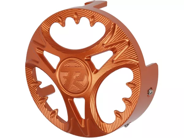 Cubre basculante de goma silencioso TR Factory naranja para Vespa Primavera, Sprint 125-150cc