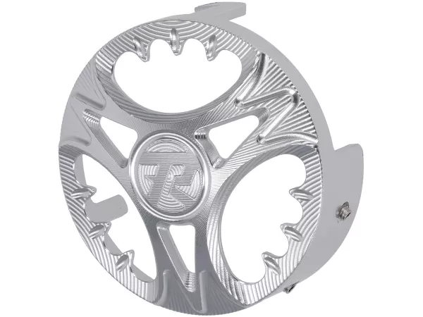 Cubre basculante de goma silencioso TR Factory plateado para Vespa Primavera, Sprint 125-150cc