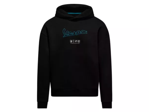 Hoodie -VESPA- DEC - black - XL