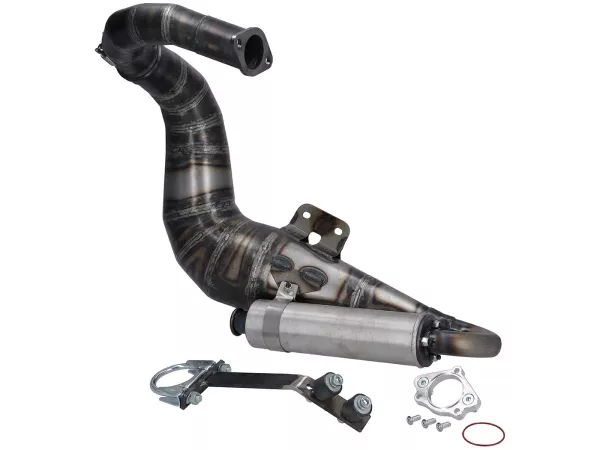 Auspuff -BFA/FRT 180cc Corsa- Vespa V50, PV125, ET3, PK50, PK80, PK125