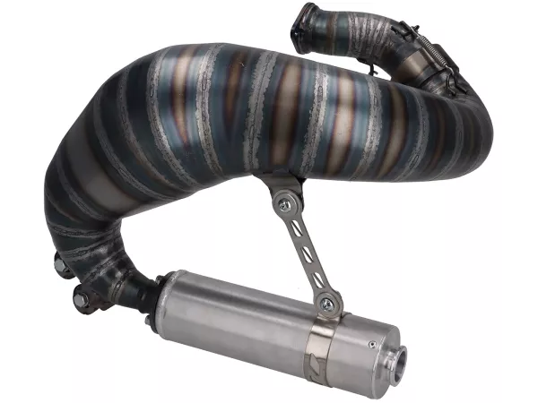 Auspuff -BFA/FRT 244cc- Vespa V50, PV125, ET3, PK50, PK80, PK125 - auch passend für Kingwelle 244 u.ä.