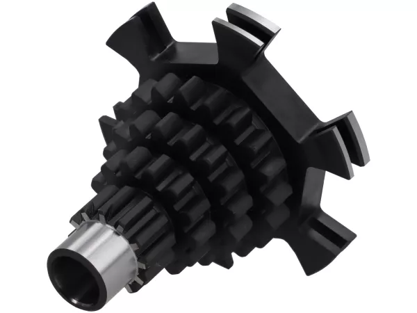 Secondary Shaft - BGM PRO TORQUEMASTER - Vespa PX200, Rally200 - 12-13-16-19 - short third gear, extra-short fourth gear