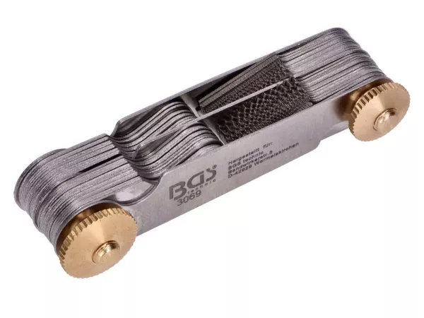 Calibro filettato -BGS Technic- Metrico ISO / Whitworth BSP  - 52 pezzi