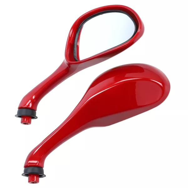 Mirror Set -FAST ARROW-  Gilera Runner 50-180 - red