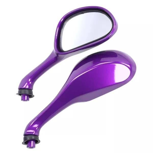 Mirror Set -FAST ARROW-  Gilera Runner 50-180 - purple