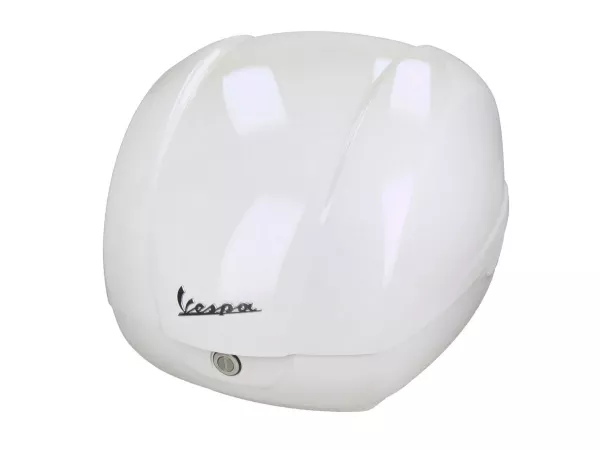 Topcase Piaggio, FMS 2025, 36 l, vitt (B04) till Vespa GTS, GTS Super, GTV, GT 60, 125–310 cc