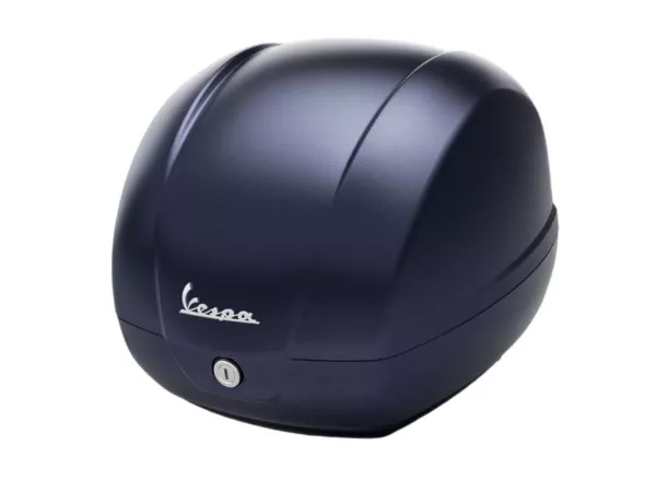 Topcase Piaggio, FMS 2025, 36 l, blå (288/A) till Vespa GTS, GTS Super, GTV, GT 60, 125–310 ccm