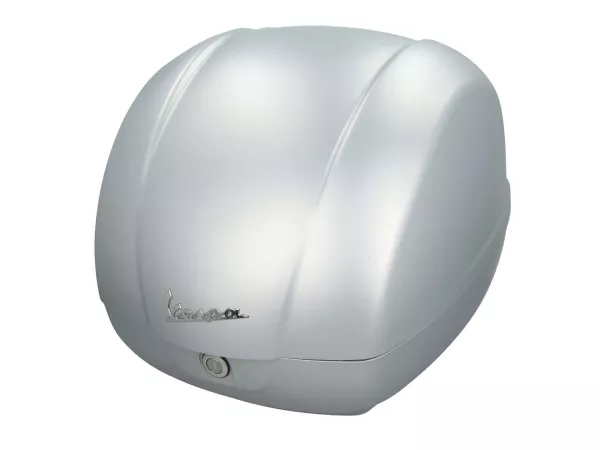 Topcase Piaggio, FMS 2025, 36 l, grå (G23) till Vespa GTS, GTS Super, GTV, GT 60, 125–310 cc