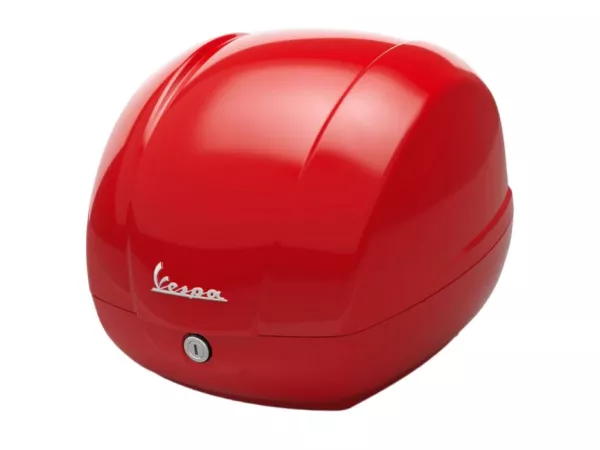 Topcase Piaggio, FMS 2025, 36 l, röd (894) till Vespa GTS, GTS Super, GTV, GT 60, 125–310 cc
