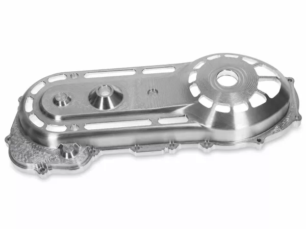 Variator Cover - HEIKOTUNING Ø20mm Shaft (external bearing / rolling nut) - Piaggio 125-180 Maxi 2-Stroke (2000-) - Gilera Runner FX125/FXR180, Aprilia SR125, Italjet Dragster 125/180, Piaggio Hexagon LX125/LXT180, TPH 125XR