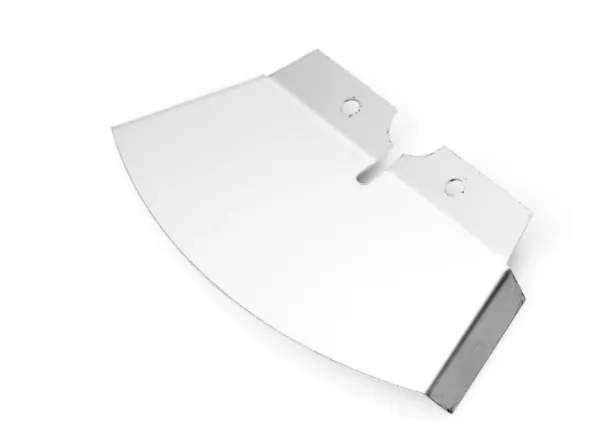 Air Deflector for Internal Disc Brake - JOCKEYS BOXENSTOP - Polished Stainless Steel, Lambretta SX 200, TV (Series 3), DL 200, GP 200