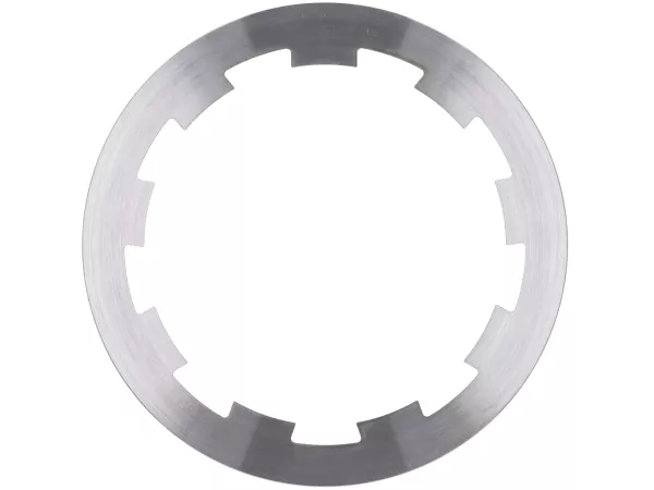 Disco frizione in acciaio - KINGWELLE DragBikeClutch - Vespa PX, T5, Rally, Cosa - fresato/tornito a CNC + trattato termicamente - resistente a temperature fino a 550°