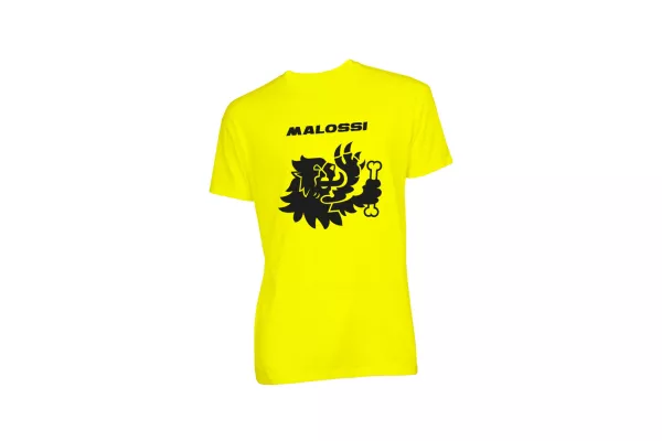 T-shirt -MALOSSI- fluorescent yellow - Medium