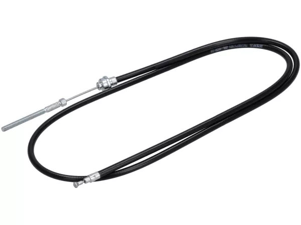 Kabel rem depan -SEMERFIL- Vespa PX Lusso (1984-97), T5 125cc - hitam