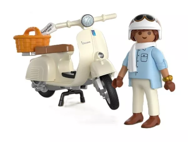 Modell 80 Jahre -PLAYMOBIL®- Vespa 150 Sprint Veloce - creme