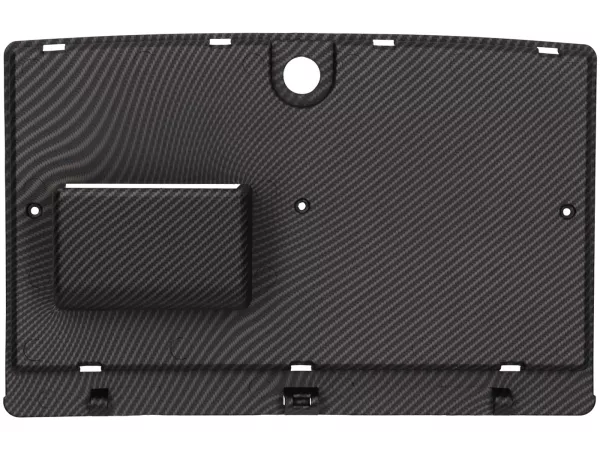 Inre bagagerumsklaff Royal Alloy, kolfiberlook för GP, TG, JPS 125-350cc