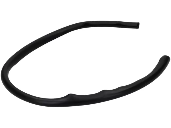 Leg shield rubber left and right Royal Alloy, black for GP, TG, JPS 125-350cc