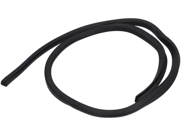 Side cover rubber, top, long, right and left Royal Alloy, black for GP, TG Sidecar 350
