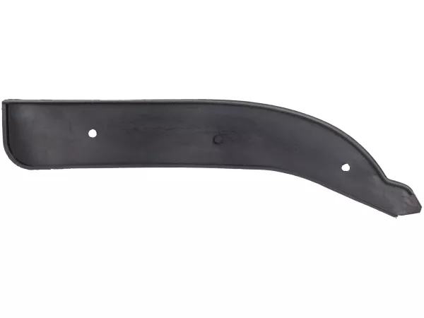 Mudguard rubber leg shield / mudguard Royal Alloy, black, left for Royal Alloy JPS, TG