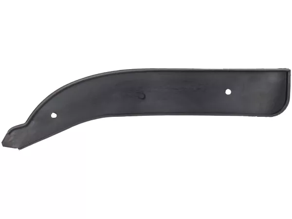 Guardabarros de goma Royal Alloy, negro, derecho para Royal Alloy JPS, TG